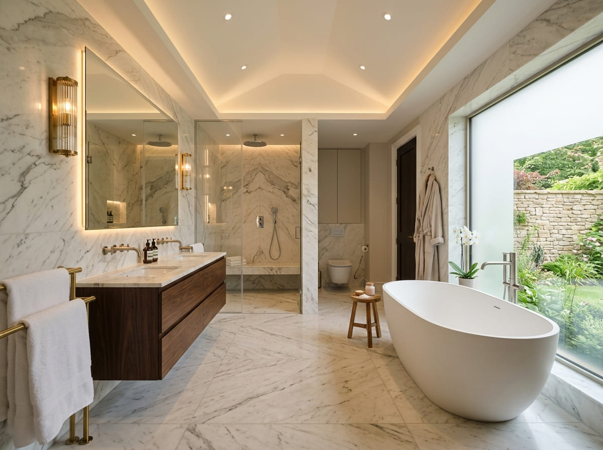 Custom Bathroom Renovation in Petty
