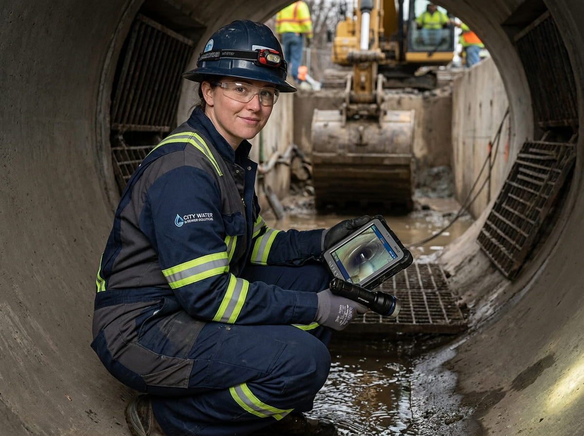 Sewer Line Inspection & Replacement in Petty
